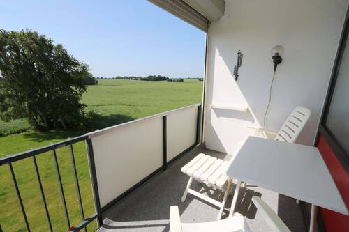 Balkon - Unverbaubarer Meer- und Feldblick! 2-Zi-Whg. im 2. OG in Süssau nur wenige Meter zum Strand