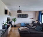 Wohnzimmer Ansicht 1 - Zentrale 3-Zimmer-Wohnung mit Aufzug, modernisiertem Bad,WC &Balkon