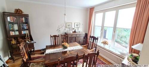 Das angrenzende Esszimmer - Mehrfamilienhaus, Wohnhaus mit 156,00 m&sup2; in Rastede zum Kaufen