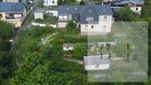 Drohnenansicht - Großzügiges Einfamilienhaus mit Ausblick und großem Garten