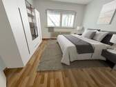 Einrichtungsvorschlag Schlafzimmer - 3 Zimmer Etagenwohnung in München