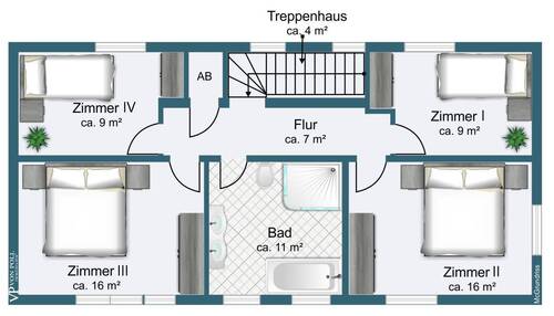Obergeschoss - 