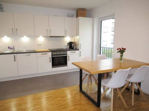 Wohnküche mit Eckbalkon - 3 Zimmer Etagenwohnung in Wuppertal