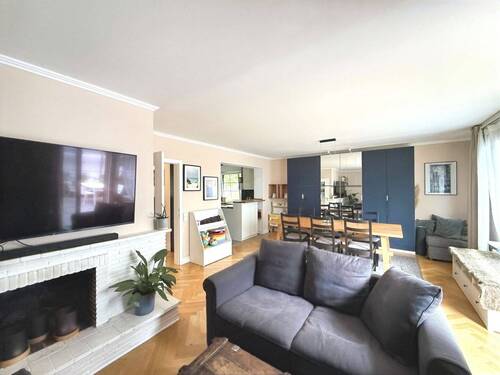 EG • Wohn- Esszimmer + Kamin - 