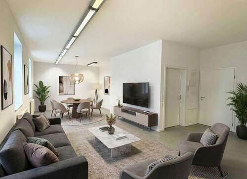 2. Wohnung, derzeit in Büronutzung, KI-visualisiert - 