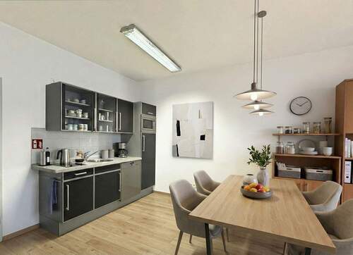 2. Wohnung, derzeit in Büronutzung, KI-visualisiert - 