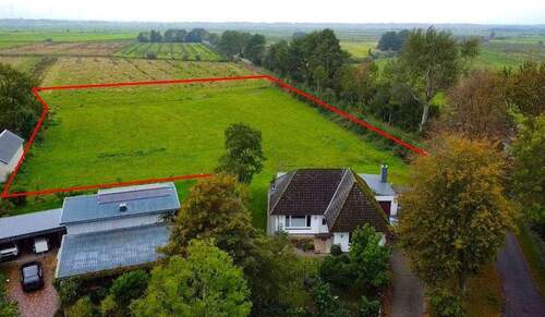 Luftbild - 3 Zimmer Einfamilienhaus zum Kaufen in Wiemerstedt