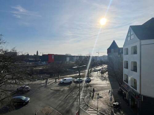 Ausblick Balkon - 3 Zimmer Etagenwohnung zur Miete in Berlin