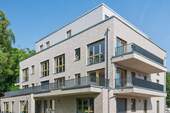 Außenansicht - Erstbezug: Moderne 3-Zimmer-Wohnung mit großer Terrasse und Balkon
