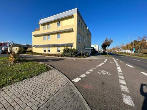 Seitenansicht mit Eingang - 