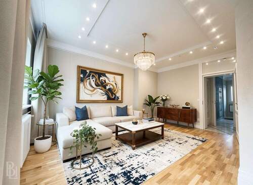 Wohn-Esszimmer - City Apartment mit SW Balkon nahe Olivaer Platz