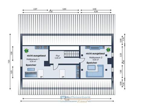 nicht ausgebautes Dachgeschoss - 