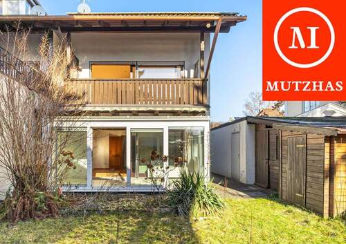 Blick vom Garten - MUTZHAS - Doppelhaushälfte in ruhiger Lage