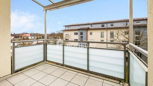 Balkon 2 - Moderne 2-Zimmer-Wohnung mit Balkon und TG-Stellplatz in gepflegtem Mehrfamilienhaus