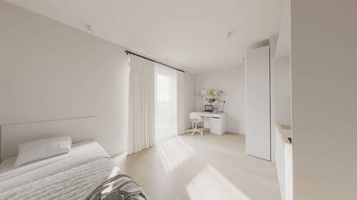 Wohnbereich 2 - 1 Zimmer Etagenwohnung zum Kaufen in Deggendorf