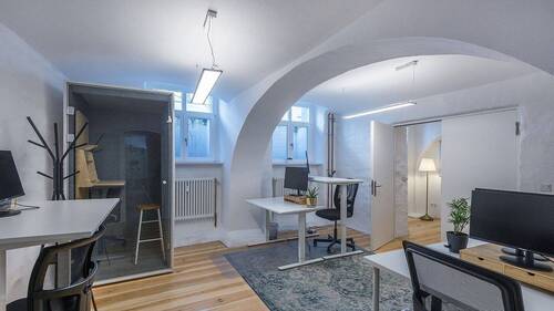 Büroraum rechts - Office Space in Semi-Basement - Central Berlin! - All-in-Miete