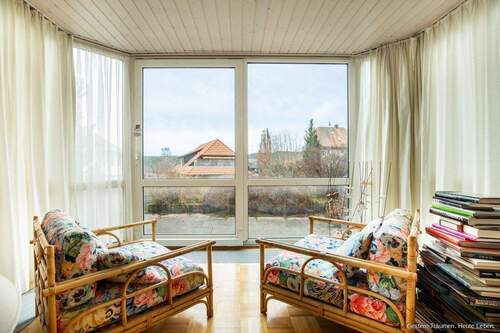 Sitzecke im Wohnzimmer - 3 Zimmer Etagenwohnung in Feldberg / Altglashütten