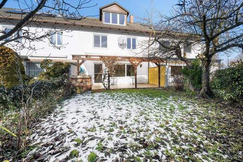 Gartenansicht - Reihenmittelhaus mit 170,00 m&sup2; in Neufahrn bei Freising zum Kaufen