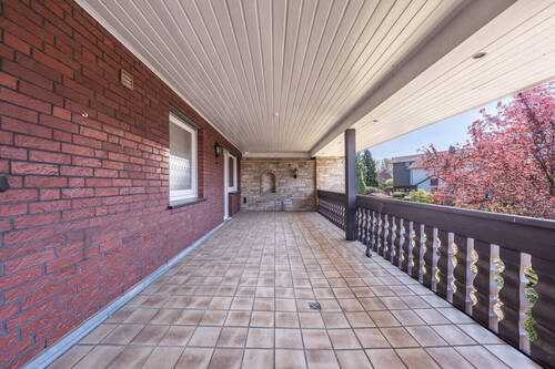 Der überdachte Balkon - 