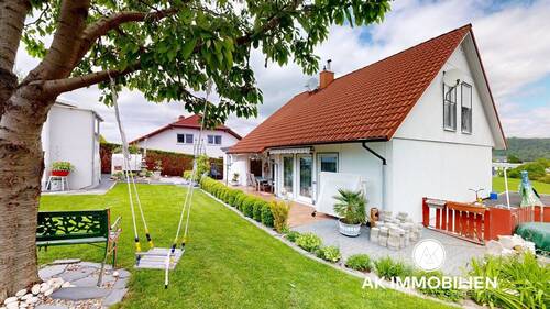 Gartenansicht - Einfamilienhaus zum Kaufen in Bodenwerder