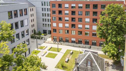 Innenhof - Erstbezug! 2-Zimmer-Wohnung im Campus Lorenzo