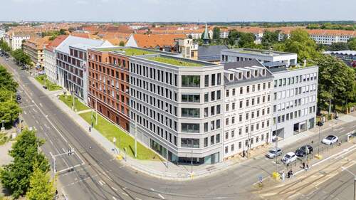 Objektfoto straßenseitig - 2 Zimmer Etagenwohnung zur Miete in Leipzig