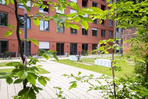 Innenhof - 2 Zimmer Etagenwohnung in Leipzig