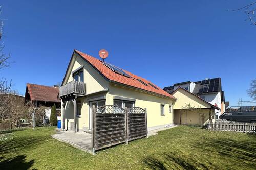 Ansicht Südost - 4 Zimmer Einfamilienhaus in Egling