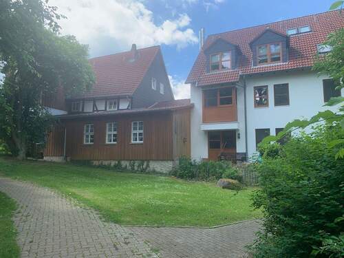 rückwärtige Ansicht mit Anschlussbebauung - Grundstück in Salzgitter