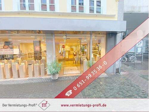 Titelbild - Trier: Repräsentatives Ladenlokal mit großer Schaufensterfront in der Innenstadt!