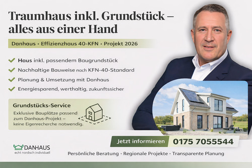 Traumhaus inkl. Grundstück - Schlüsselfertiges Haus mit Keller am Hang zum Verkauf!