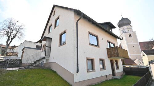 Westseite mit Balkon - 