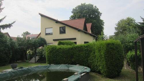 Rückansicht - 6 Zimmer Doppelhaushälfte zum Kaufen in Leipzig