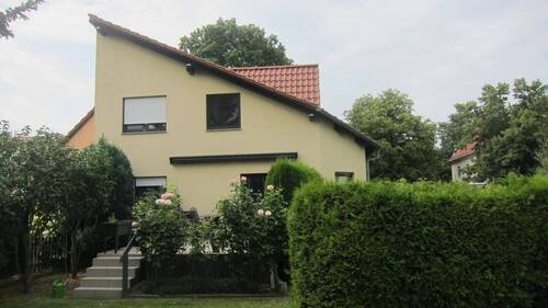 Rückansicht - 6 Zimmer Doppelhaushälfte in Leipzig