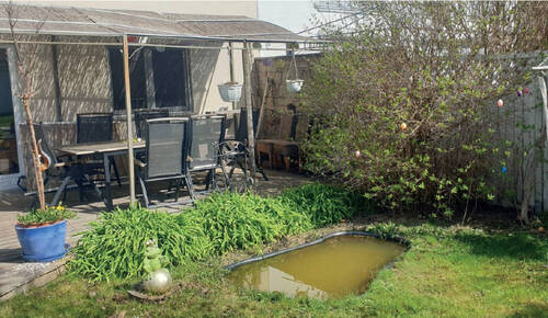 Bild 1 - KNIPFER`S IMMOBILIENSCHÄTZR - Hochwertige DHH in Bergkirchen - Ruhige Lage mit Bachlauf