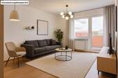 Wohnzimmer_VB - Gemütliche 2-Zimmer-Wohnung in zentraler Lage von Ludwigshafen incl. TG-Stellplatz