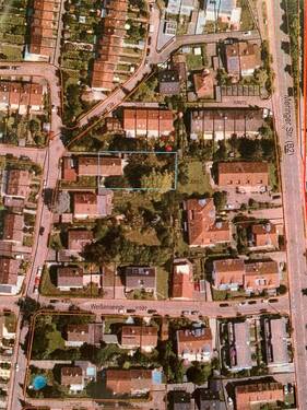 Werdenfelser Luftaufnahme 1 - Grundstück in Augsburg / Hochzoll-Süd