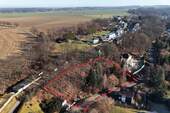 Luftaufnahme links - Grundstück zum Kaufen in Zwickau
