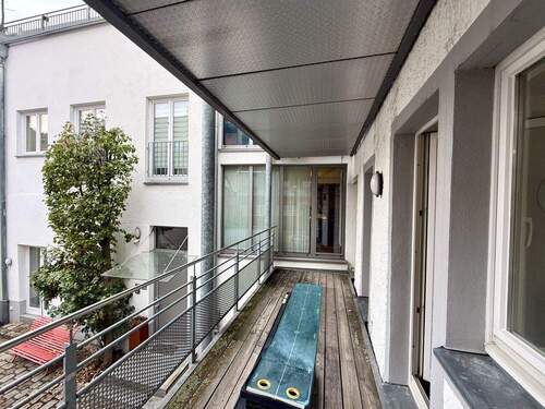 großer Loggia-Balkon - 