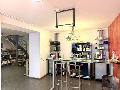 Teeküche mit Theke - 