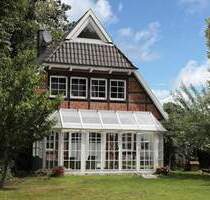 Modernes Fachwerk - Landhaus in Feldrandlage - Rosengarten Westerhof