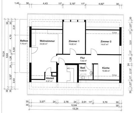 Plan - Wohnung DG - 