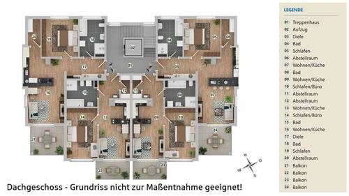 Dachgeschoss - 