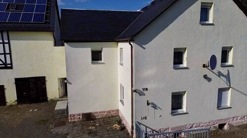 Außenansicht Luftbild - 1 Zimmer Einfamilienhaus in Lichtenau