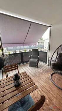 Terrasse - 3 Zimmer Etagenwohnung zur Miete in Metten