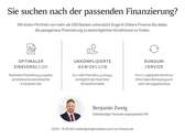 Sie suchen nach der passenden Finanzierung? - 