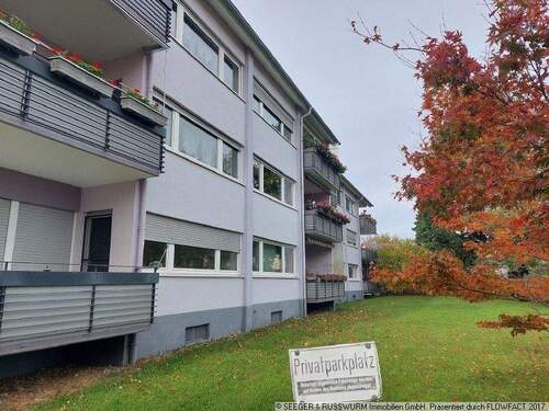 Rückseite - 3 Zimmer Etagenwohnung zur Miete in Ettlingen