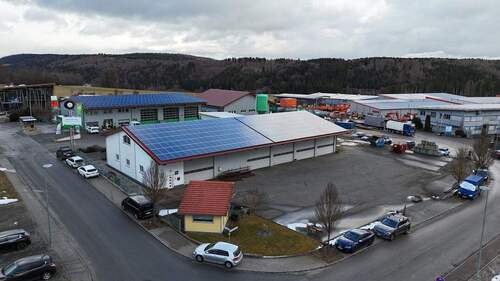 Vorderansicht - PROVISIONSFREI- Hier entsteht Erfolg: Gewerbehalle für Produktion, Lager oder Handwerk