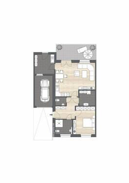 Doppelbungalow Klein - 