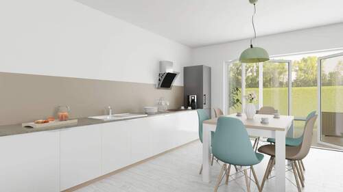 Kochen - 3 Zimmer Terrassenwohnung in Achim